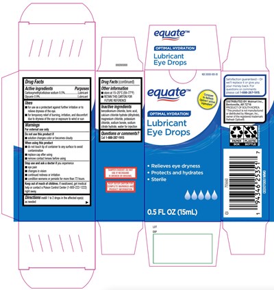 Equate Optimal Hydration Lubricant Eye Drops 15ml (Equate Optimal Hydration Lub Eye Drops 15ml)